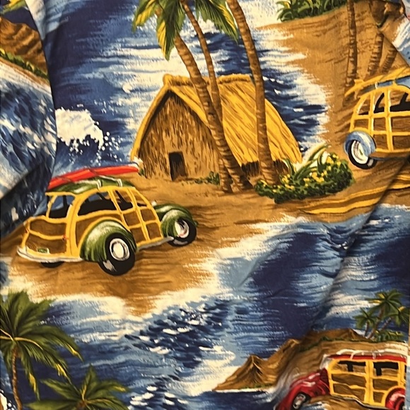 Winnie Fashion Tropical Hawaiian Shirt‎ Vintage Short Sleeve Button Up Luau XL - Picture 6 of 8